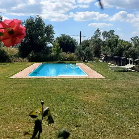Il Casale Degli Ulivi- Splendido Casale Panoramico Con Piscina A 30 Min Da Roma Gra